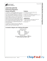 Datasheet LM3578AN manufacturer National Semiconductor